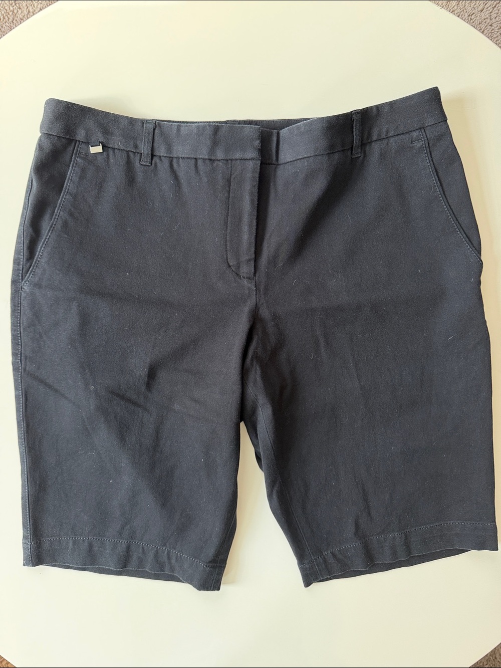 White House Black Market Black Bermuda Shorts